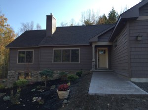 Custom Craftsman Style Ranch in Town of Ticonderoga, Essex County NY