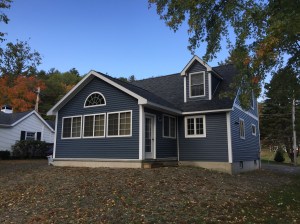 Custom home in Cape Cod Village at Lake George in Town of Hague, Warren County NY